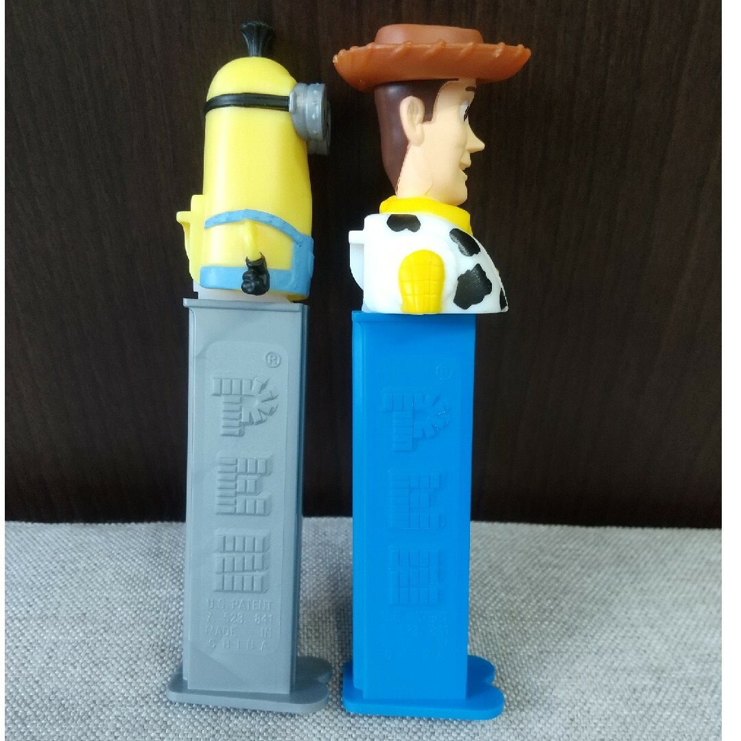 ハローキティ(ハローキティ)の匿名発送　PEZ　ハローキティ　プー　ミニオン　トイ・ストーリー　4種セット エンタメ/ホビーのおもちゃ/ぬいぐるみ(キャラクターグッズ)の商品写真