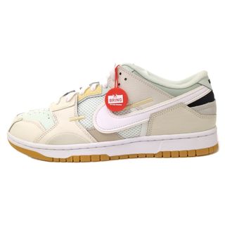 ナイキ(NIKE)のNIKE ナイキ DUNK LOW SCRAP SEA GLASS DB0500-100 ダンクロースクラップ シーグラス ローカットスニーカー ホワイト US10/28cm(スニーカー)