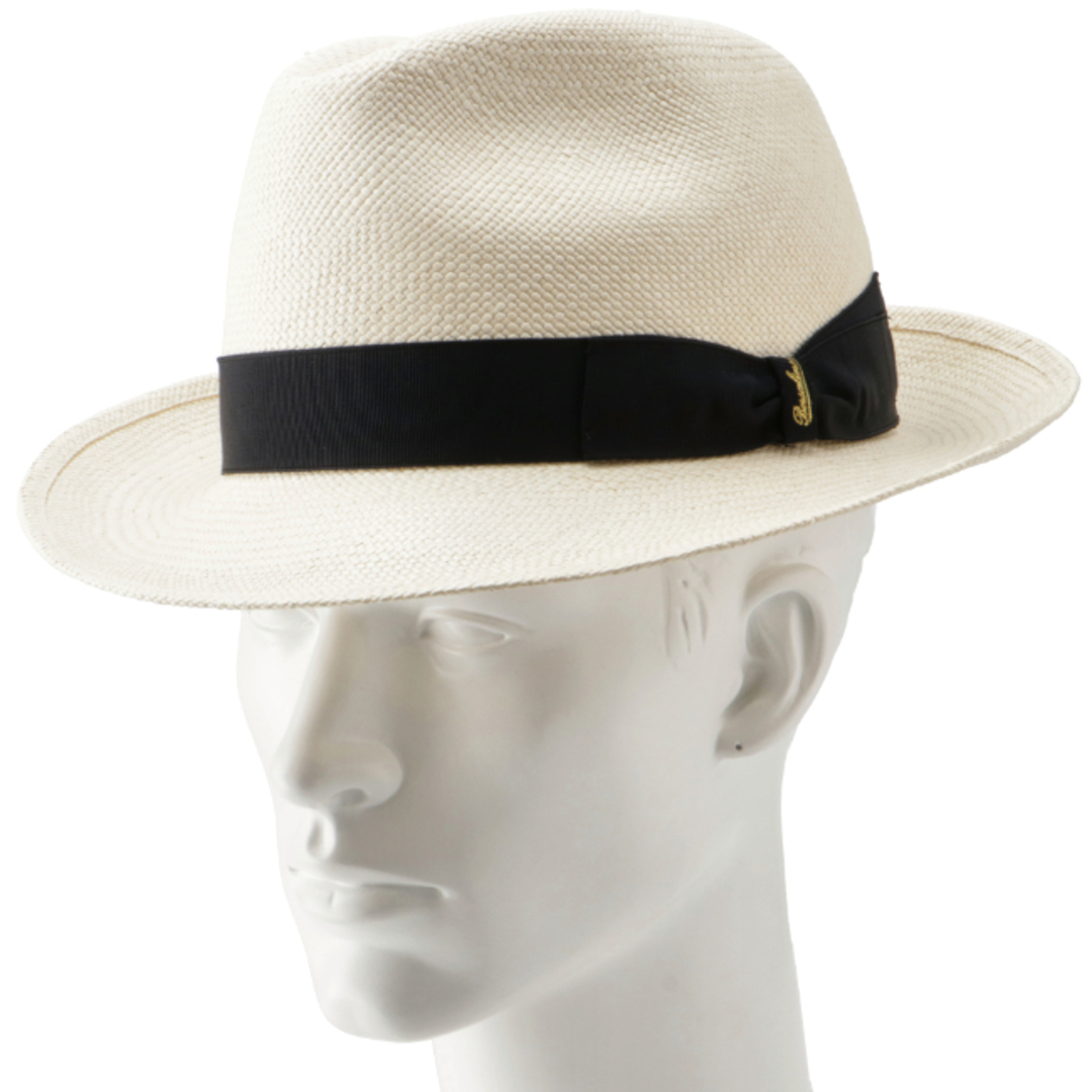 Borsalino(ボルサリーノ)のボルサリーノ/BORSALINO ミドルブリム ハット 帽子 メンズ PANAMA QUITO パナマハット 140228-0228 メンズの帽子(ハット)の商品写真