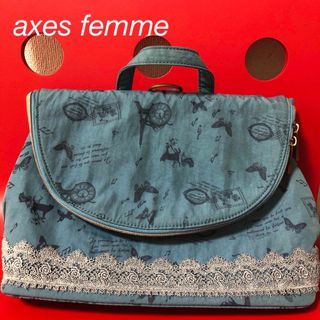 axes femme 3way バッグ