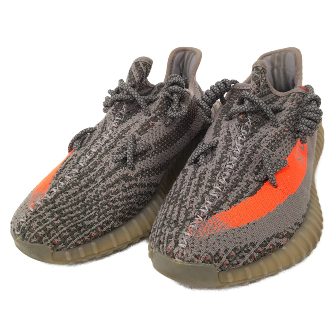 adidas(アディダス)のadidas アディダス YEEZY BOOST 350 V2 BELUGA イージーブースト 350V2 ベルーガ ローカットスニーカー グレー/オレンジ US8/26cm BB1826 メンズの靴/シューズ(スニーカー)の商品写真