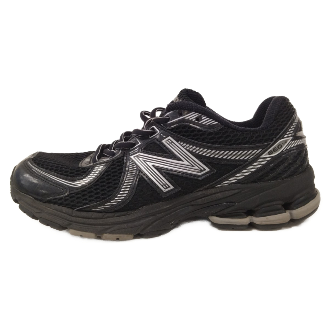 New Balance(ニューバランス)のNew Balance ニューバランス 860 V2 メッシュローカットスニーカー ブラック US8/26cm ML860XC メンズの靴/シューズ(スニーカー)の商品写真