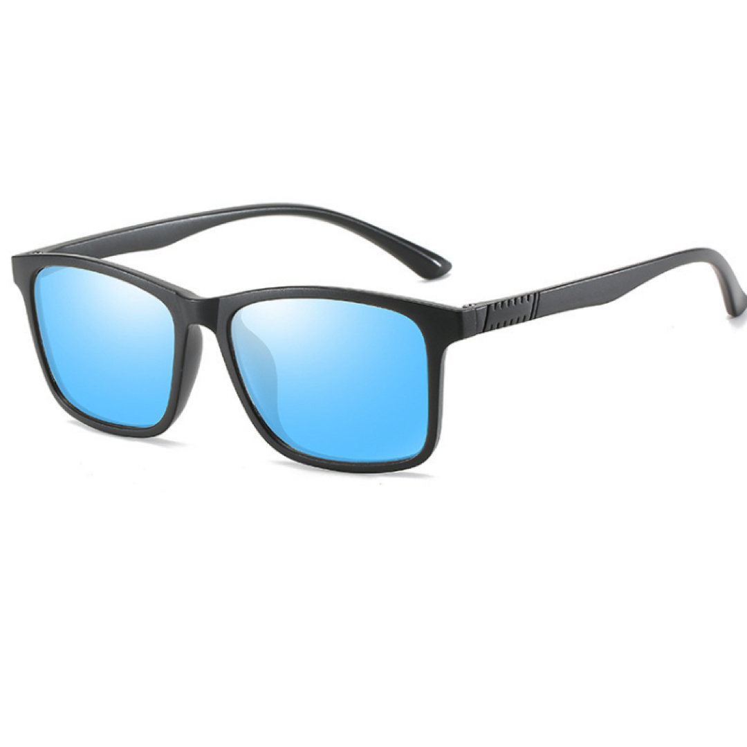 偏光サングラス  サングラス　 UV400  紫外線カット　ブラック メンズのファッション小物(サングラス/メガネ)の商品写真
