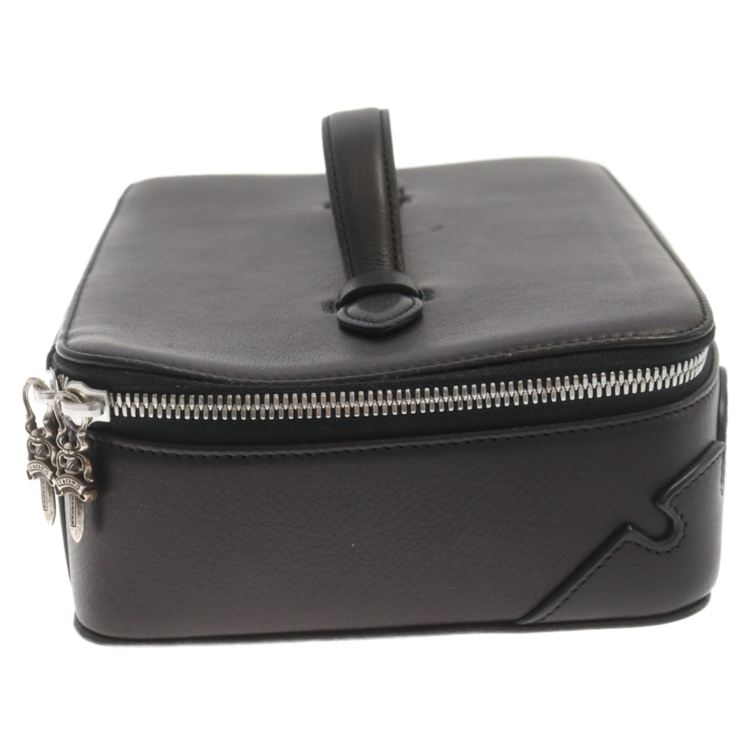 Chrome Hearts(クロムハーツ)のCHROME HEARTS クロムハーツ BAG JEWELRY CASE レザー バッグ ジュエリーケース ブラック メンズのアクセサリー(その他)の商品写真