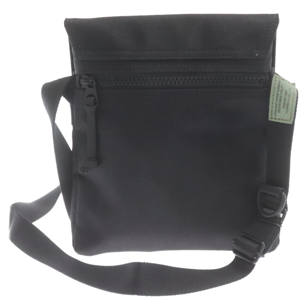 PORTER(ポーター)のPORTER ポーター UNIT SHOULDER BAG ユニット ショルダー フラップバッグ ブラック メンズのバッグ(ショルダーバッグ)の商品写真