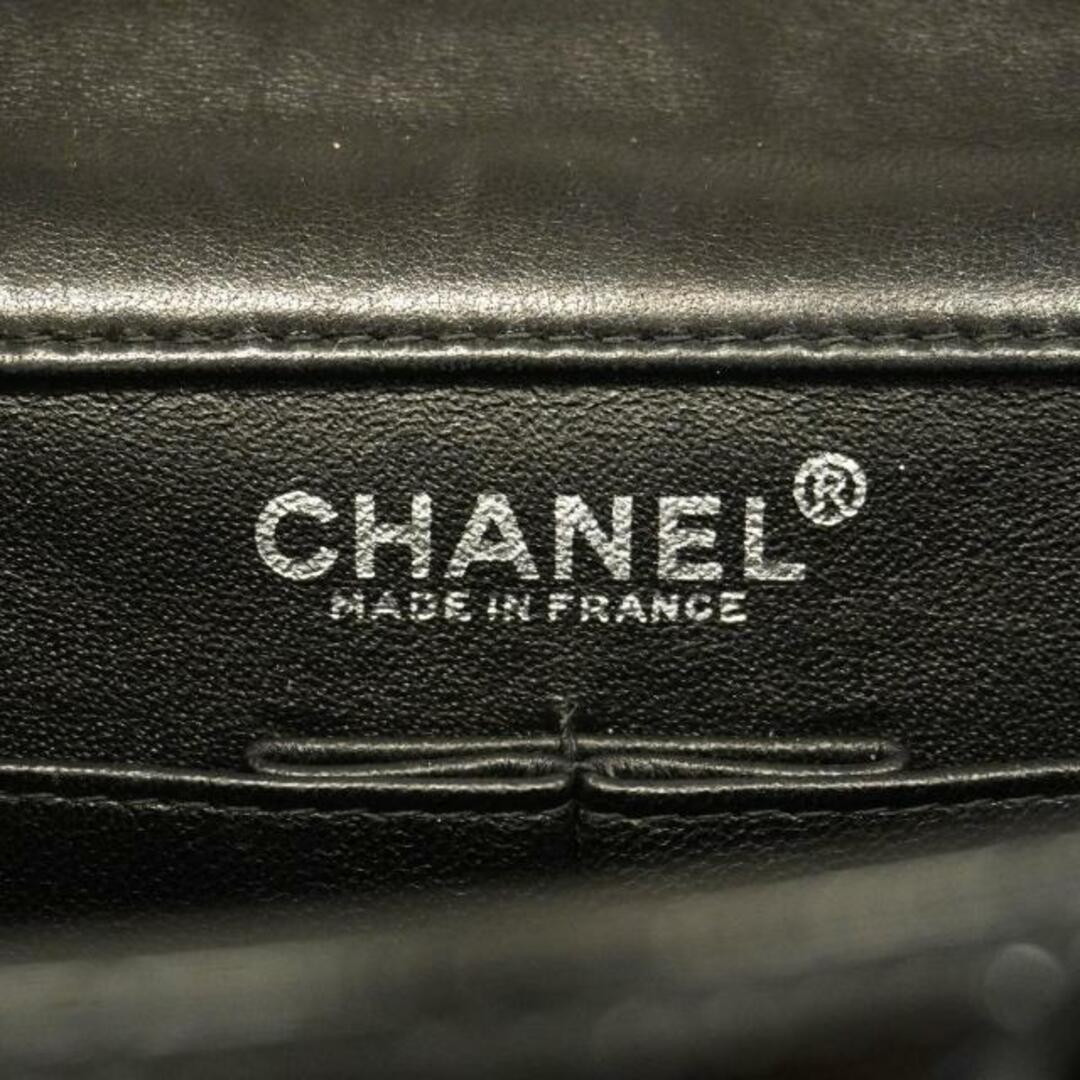 CHANEL(シャネル)の★SALE 【4ib2405】シャネル ショルダーバッグ/チョコバー/チェーンショルダー/パテントレザー/ブラック/シルバー金具 【中古】 レディース レディースのバッグ(ショルダーバッグ)の商品写真