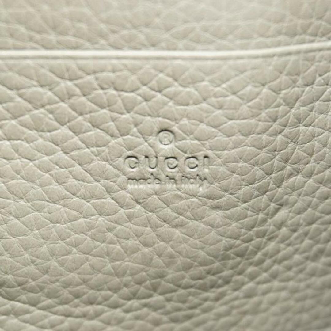 Gucci(グッチ)の【4ib2407】グッチ ショルダーバッグ/GGスプリーム/401232/レザー/グレー/ゴールド金具 【中古】 レディース レディースのバッグ(ショルダーバッグ)の商品写真