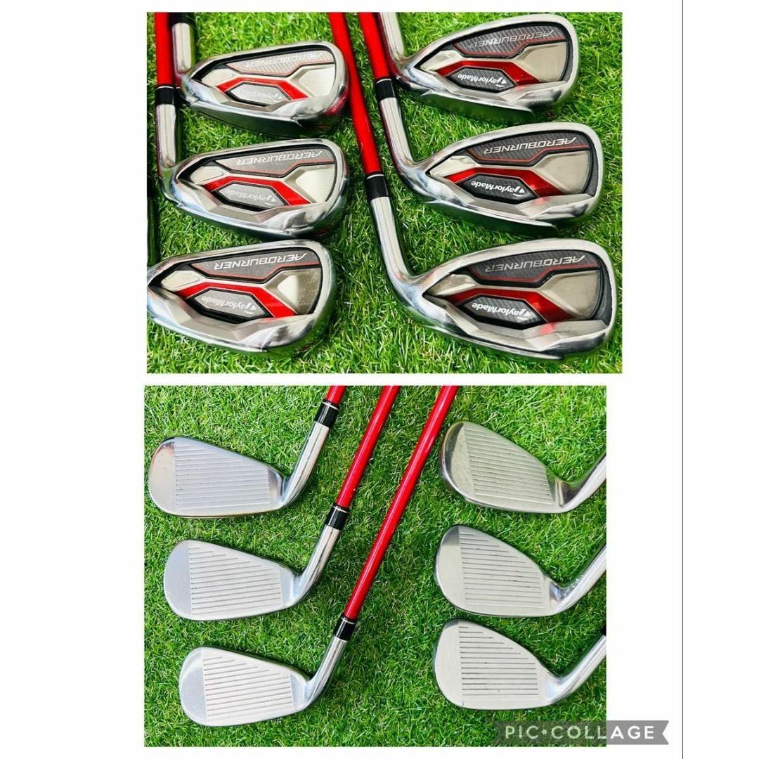 テーラーメイド TaylorMade エアロバーナー アイアンセット メンズ テーラーメイド TaylorMade エアロバーナー アイアンセット メンズ