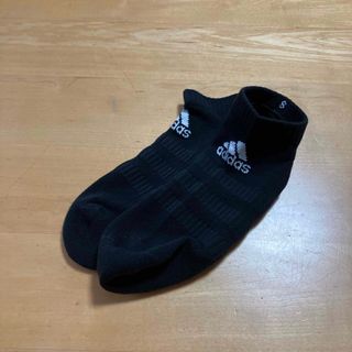 アディダス(adidas)のadidas靴下　S 23〜25㎝　黒色(ソックス)