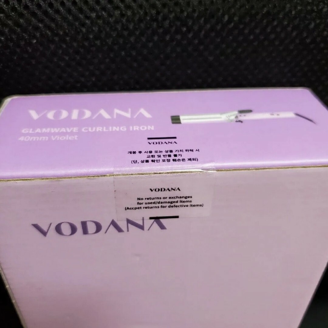 VODANA ボダナ グラムウェーブカーリングアイロン ヘアアイロン 40mm スマホ/家電/カメラの美容/健康(ヘアアイロン)の商品写真