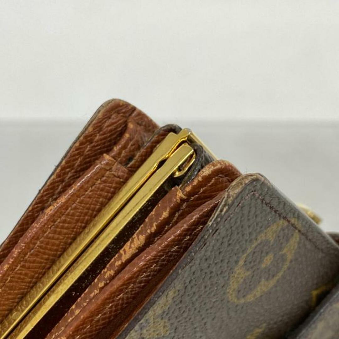 【4ib2434】ルイヴィトン 財布/モノグラム/ポルトモネビエヴィエノワ/M61663/ブラウン【中古】レディース レディースのファッション小物(財布)の商品写真