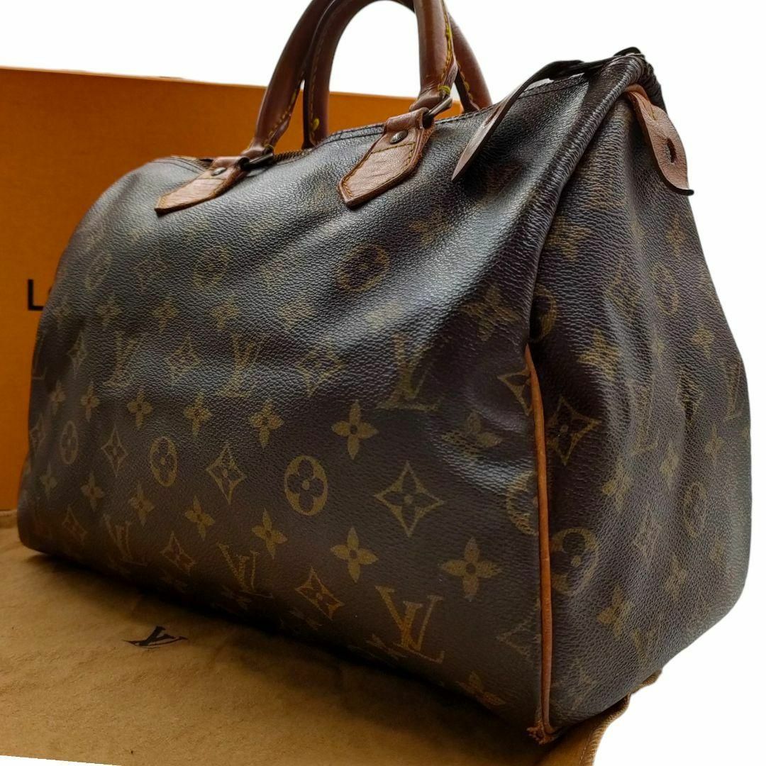 LOUIS VUITTON(ルイヴィトン)のルイヴィトン スピーディ30 ボストンバッグ モノグラム 総柄 レザー ブラウン レディースのバッグ(ボストンバッグ)の商品写真