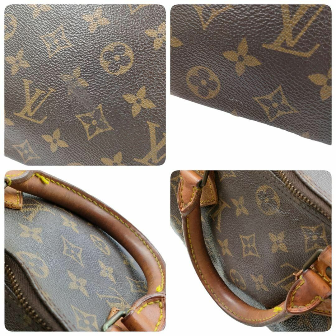 LOUIS VUITTON(ルイヴィトン)のルイヴィトン スピーディ30 ボストンバッグ モノグラム 総柄 レザー ブラウン レディースのバッグ(ボストンバッグ)の商品写真