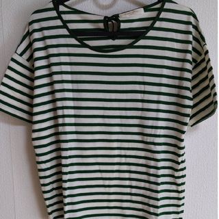 chocol raffine robe　ボーダー半袖Tシャツ(Tシャツ(半袖/袖なし))