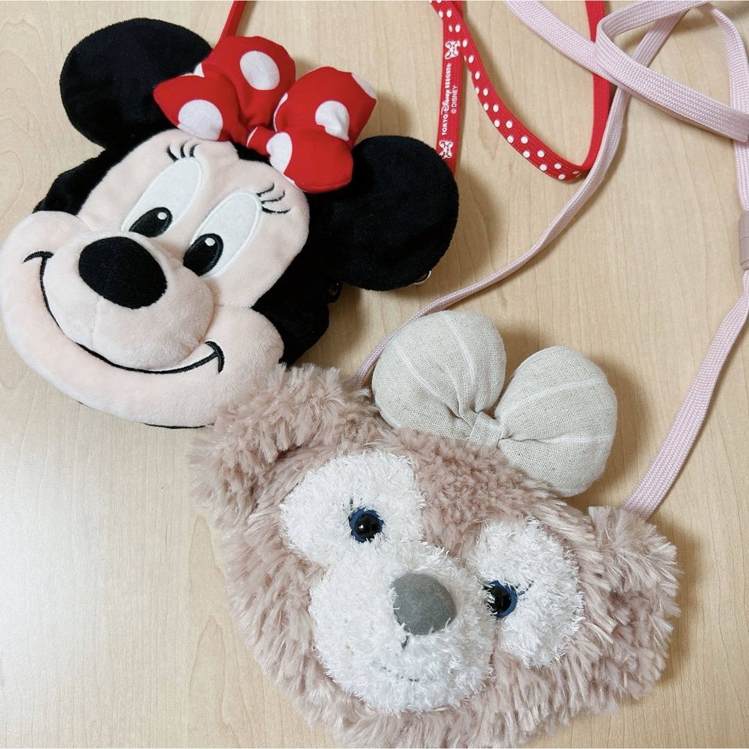 Disney(ディズニー)のディズニー　ミニー　パスケース　ぬいぐるみ エンタメ/ホビーのおもちゃ/ぬいぐるみ(キャラクターグッズ)の商品写真