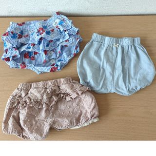 80サイズおしゃれブルマ３点セット(パンツ)