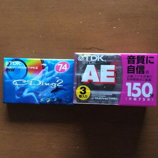 TDK - 未使用！カセットテープ4点セット