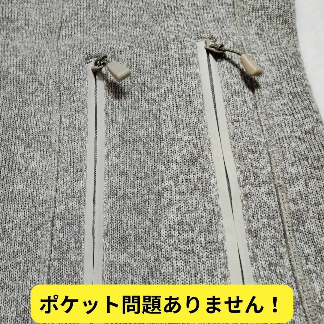 mont bell(モンベル)のほぼ新品　モンベル  ニット　ジャケット Women's　L　キャンプ　登山 レディースのトップス(ニット/セーター)の商品写真