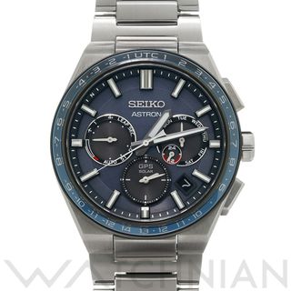 セイコー(SEIKO)の中古 セイコー SEIKO SBXC109 ブルー メンズ 腕時計(腕時計(アナログ))