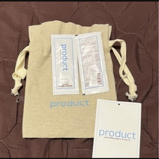PRODUCT - product巾着、スタイリングミルク