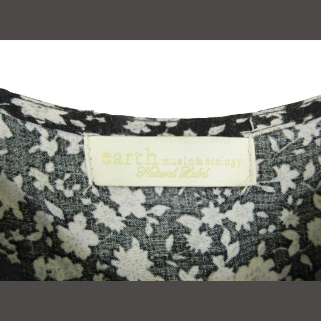 earth music & ecology(アースミュージックアンドエコロジー)のEARTH MUSIC & ECOLOGY ワンピース Vネック 半袖 F レディースのワンピース(ロングワンピース/マキシワンピース)の商品写真