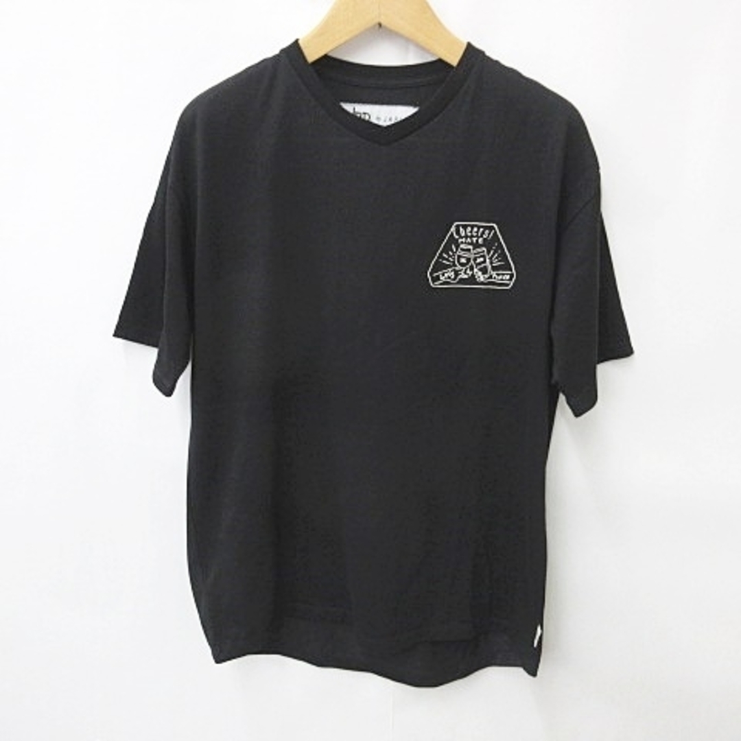 other(アザー)のJRD by JARLD Tシャツ 半袖 Vネック リブ ポケット 黒 L メンズのトップス(Tシャツ/カットソー(半袖/袖なし))の商品写真