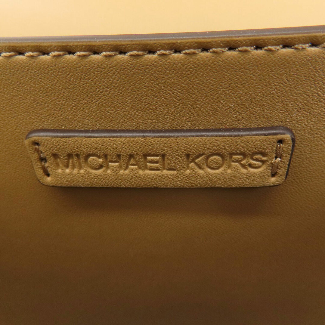 Michael Kors(マイケルコース)のMichael Kors MKシグネチャー ショルダーバッグ レザー コーテッドキャンバス レディース レディースのバッグ(ショルダーバッグ)の商品写真