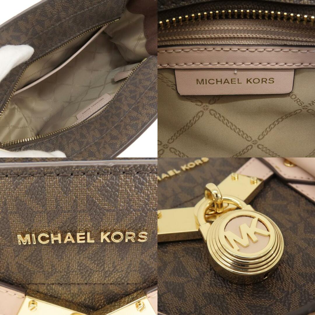 Michael Kors(マイケルコース)のMichael Kors MKシグネチャー 2WAY ハンドバッグ PVC レディース レディースのバッグ(ハンドバッグ)の商品写真