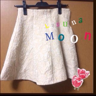 ラグナムーン(LagunaMoon)のLagunamoon#ジャカードスカート(ひざ丈スカート)