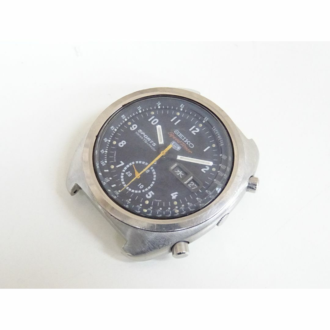 SEIKO(セイコー)のM奈164 / SEIKO5 スピードタイマー 腕時計 自動巻き デイデイト稼働 メンズの時計(腕時計(アナログ))の商品写真