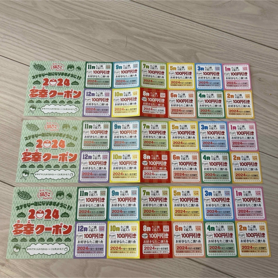 銀だこ　クーポン エンタメ/ホビーのエンタメ その他(その他)の商品写真