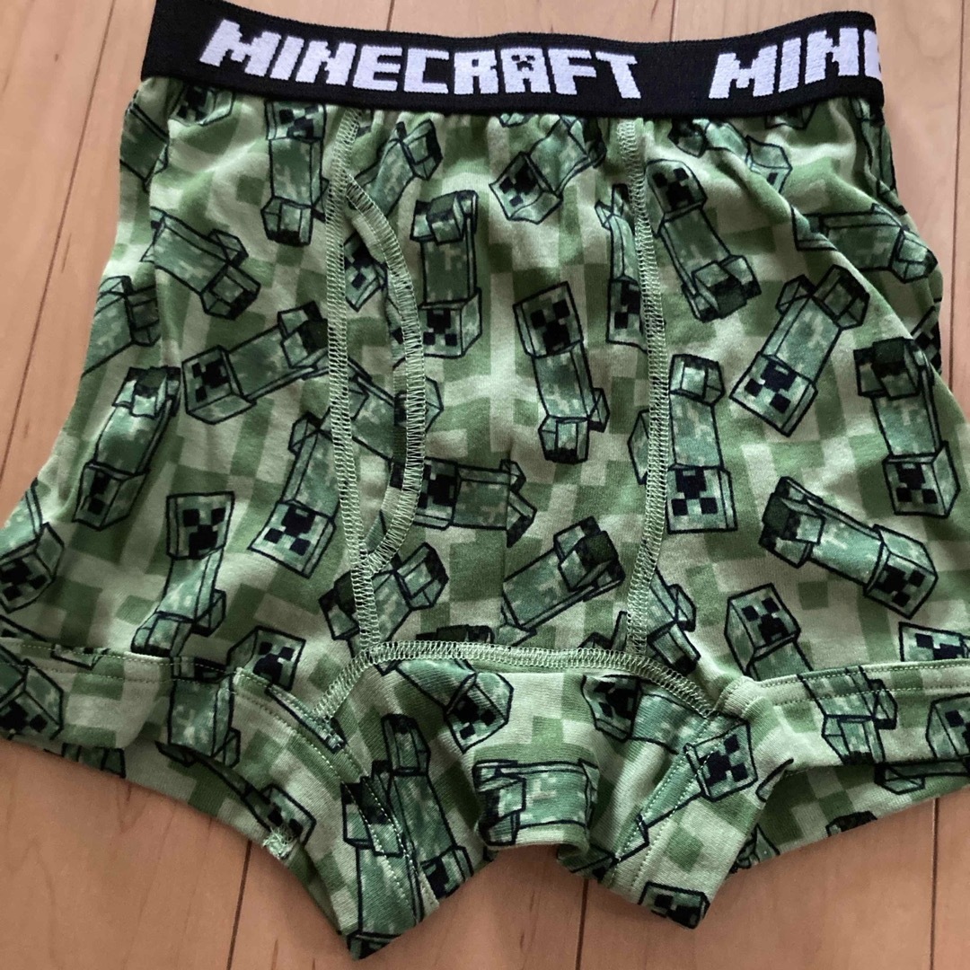 Minecraft(マインクラフト)のマインクラフト下着 キッズ/ベビー/マタニティのキッズ服男の子用(90cm~)(下着)の商品写真