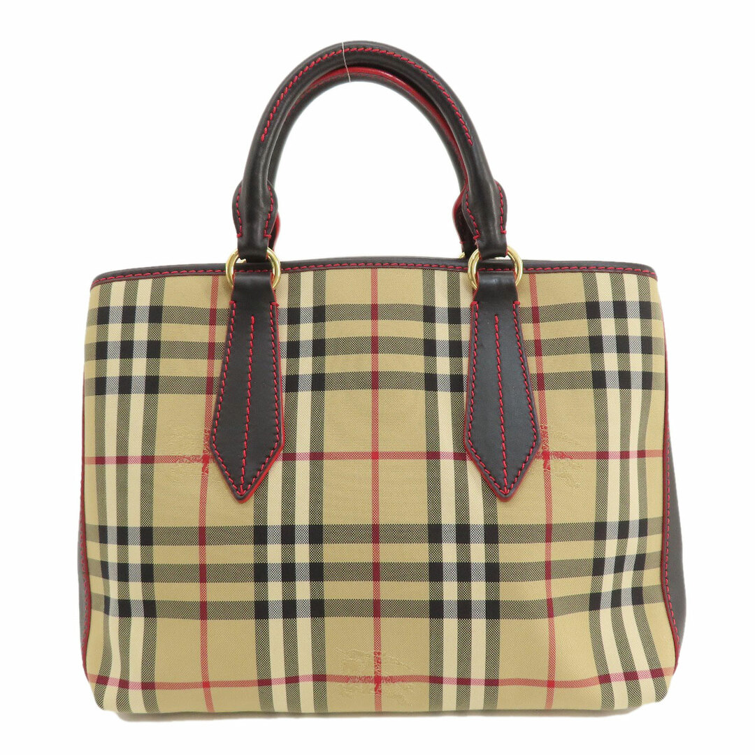 BURBERRY(バーバリー)のBURBERRY ノバチェック 2WAY ハンドバッグ キャンバス レディース レディースのバッグ(ハンドバッグ)の商品写真