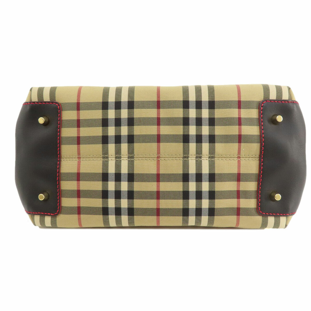 BURBERRY(バーバリー)のBURBERRY ノバチェック 2WAY ハンドバッグ キャンバス レディース レディースのバッグ(ハンドバッグ)の商品写真