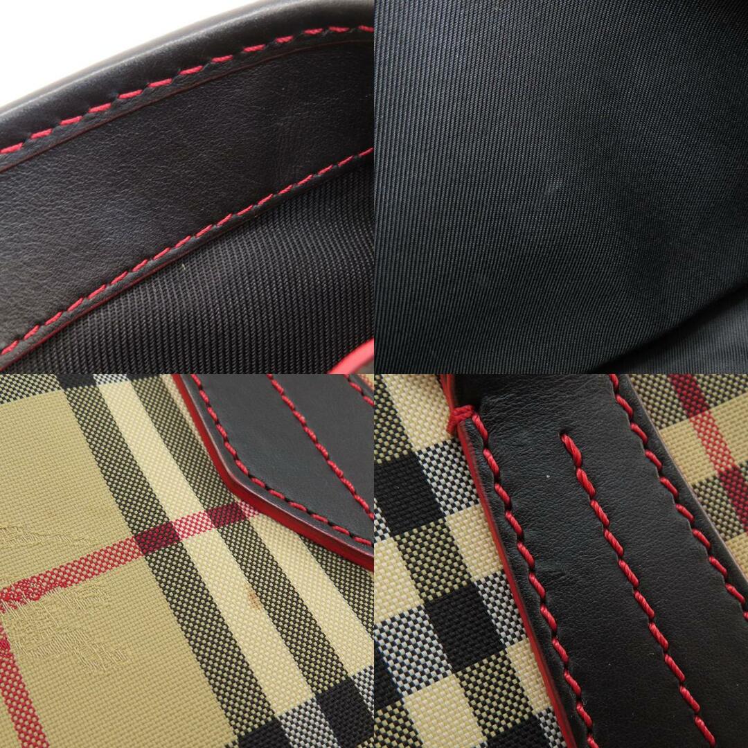 BURBERRY(バーバリー)のBURBERRY ノバチェック 2WAY ハンドバッグ キャンバス レディース レディースのバッグ(ハンドバッグ)の商品写真