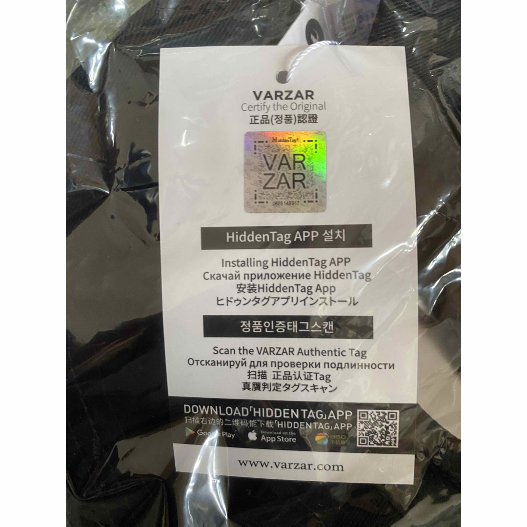 【新品未開封】バザール VARZAR ロゴ キャップ 496 ブラック 黒 レディースの帽子(キャップ)の商品写真