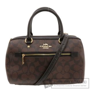 コーチ(COACH)のCOACH 83607 シグネチャー ボストンバッグ PVC レディース(ボストンバッグ)