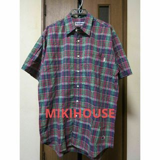 ミキハウス(mikihouse)のミキハウス☆新品☆未着用　タグ付き！半袖シャツ　Oサイズ(Tシャツ/カットソー(半袖/袖なし))