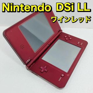 ニンテンドーDS(ニンテンドーDS)のNintendo　ニンテンドー　DSi LL　ワインレッド　任天堂　生産終了(携帯用ゲーム機本体)