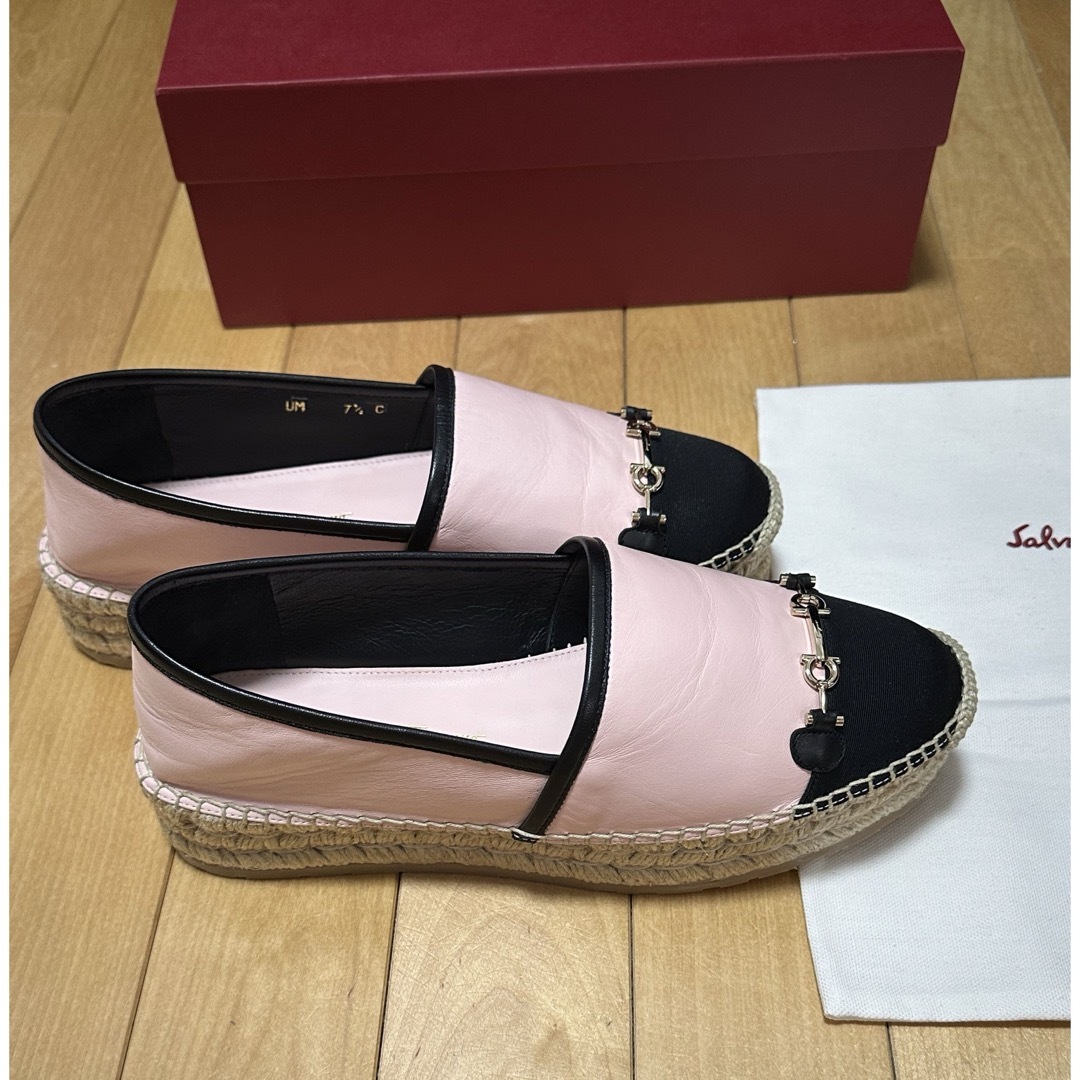 Salvatore Ferragamo(サルヴァトーレフェラガモ)の新品　正規品♡フェラガモ エスパドリーユ 春夏シューズ 7.5/24.5cm レディースの靴/シューズ(その他)の商品写真