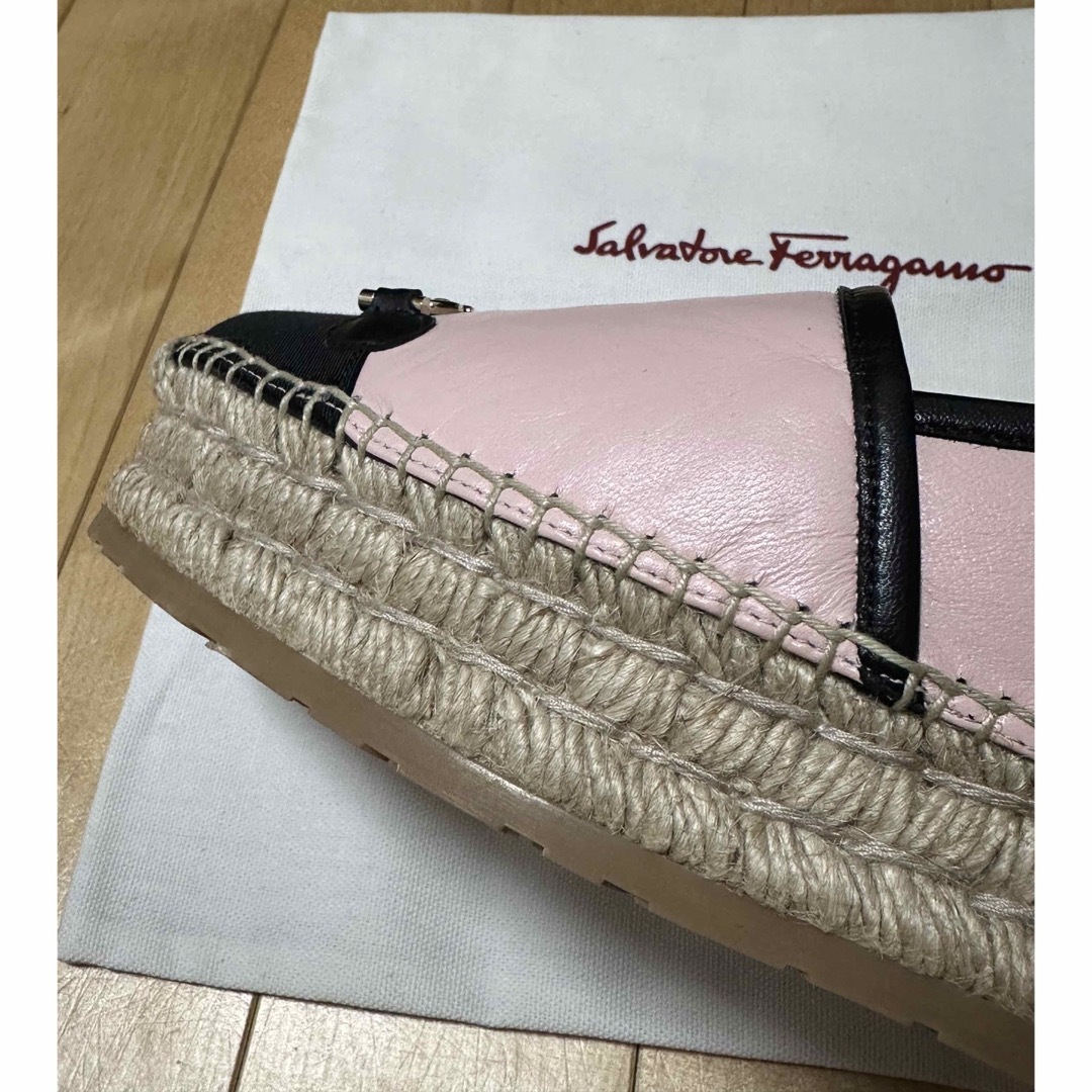 Salvatore Ferragamo(サルヴァトーレフェラガモ)の新品　正規品♡フェラガモ エスパドリーユ 春夏シューズ 7.5/24.5cm レディースの靴/シューズ(その他)の商品写真