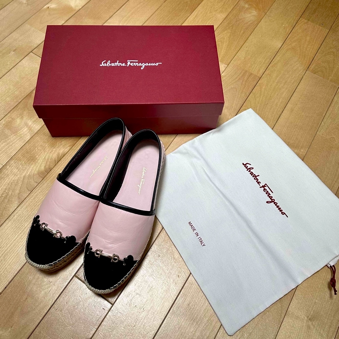 Salvatore Ferragamo(サルヴァトーレフェラガモ)の新品　正規品♡フェラガモ エスパドリーユ 春夏シューズ 7.5/24.5cm レディースの靴/シューズ(その他)の商品写真