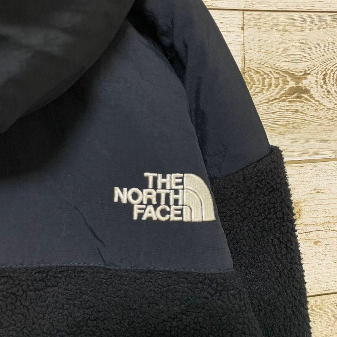 THE NORTH FACE(ザノースフェイス)の【w282】USA規格ノースフェイス刺繍ロゴデナリフーディージャケットブルゾン黒 その他のその他(その他)の商品写真