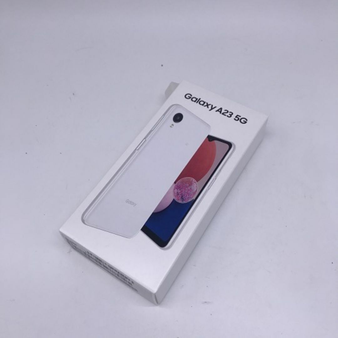 Galaxy A23 5G SCG18 ホワイト AU SIMフリー S16 スマホ/家電/カメラのスマートフォン/携帯電話(スマートフォン本体)の商品写真