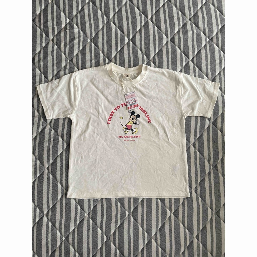 しまむら(シマムラ)の新品・未使用・タグ付き　リトシー　ミッキーマウス　しまむら　Tシャツ キッズ/ベビー/マタニティのキッズ服男の子用(90cm~)(Tシャツ/カットソー)の商品写真