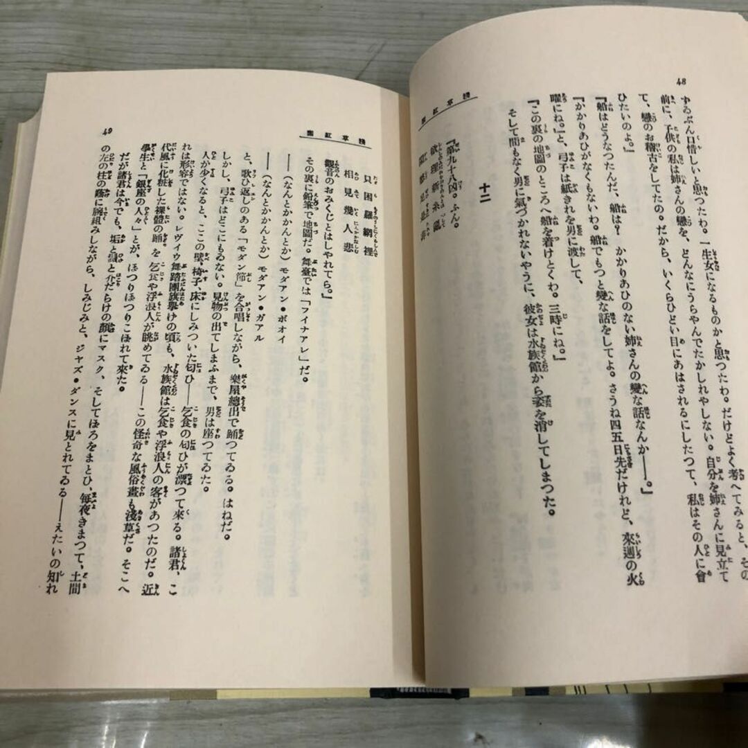 1▼ 特選 名著復刻全集 近代文学館 淺草紅團 川端康成 先進社 昭和52年11月20日 発行 1977年 ほるぷ出版 浅草紅団 アサクサクレナヰダン エンタメ/ホビーの本(文学/小説)の商品写真