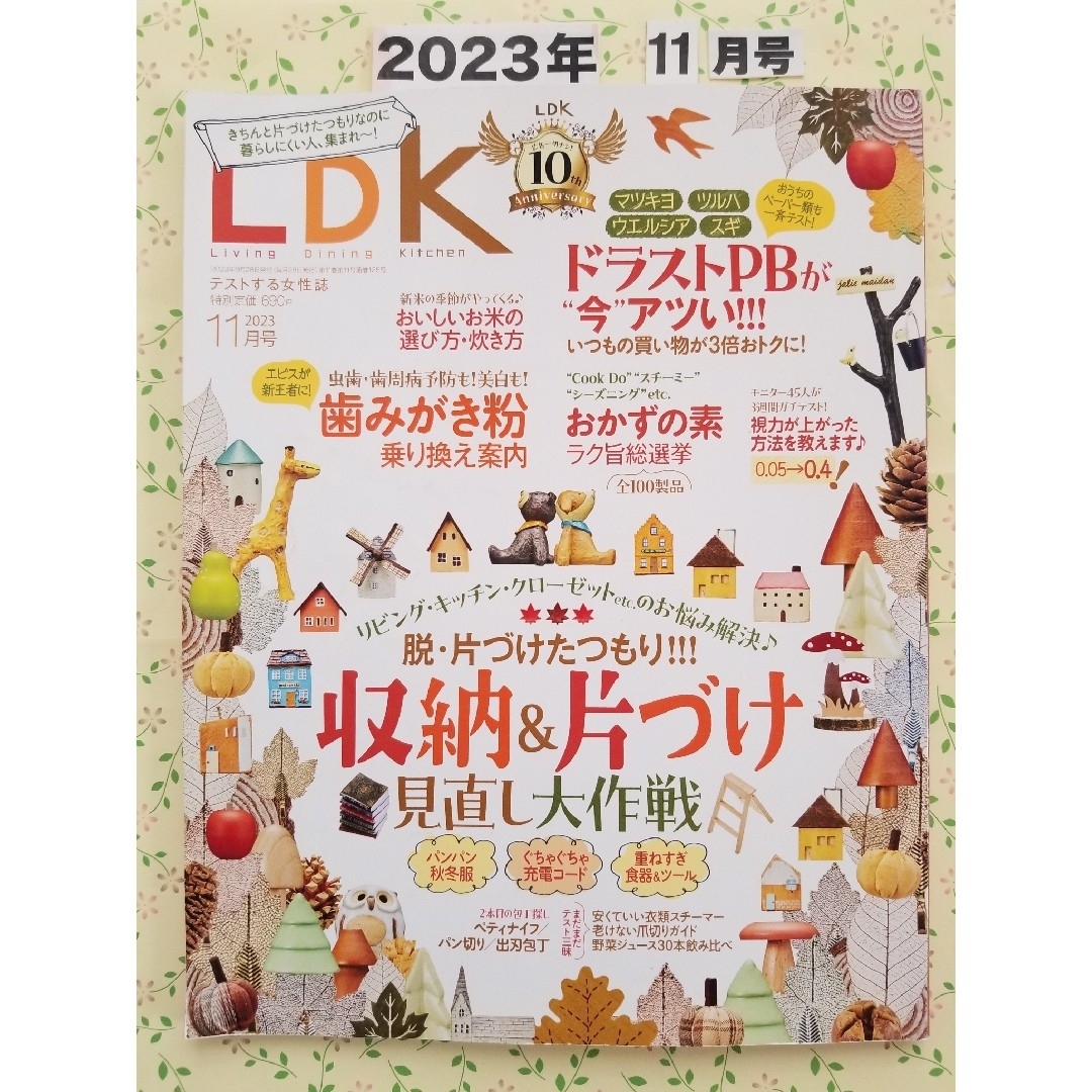 LDK (エル・ディー・ケー)   2023年 11月号 [雑誌] エンタメ/ホビーの雑誌(生活/健康)の商品写真