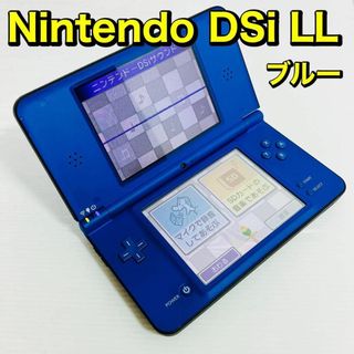 Nintendo　ニンテンドー　DSi LL　ブルー　任天堂　生産終了　充電器別