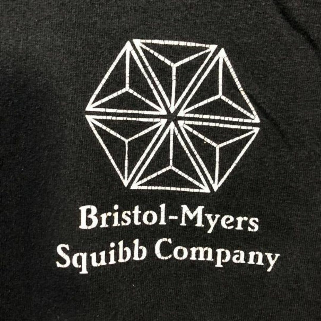 bristol myers squibb 企業ロゴ ワンポイント Tシャツ メンズのトップス(Tシャツ/カットソー(半袖/袖なし))の商品写真