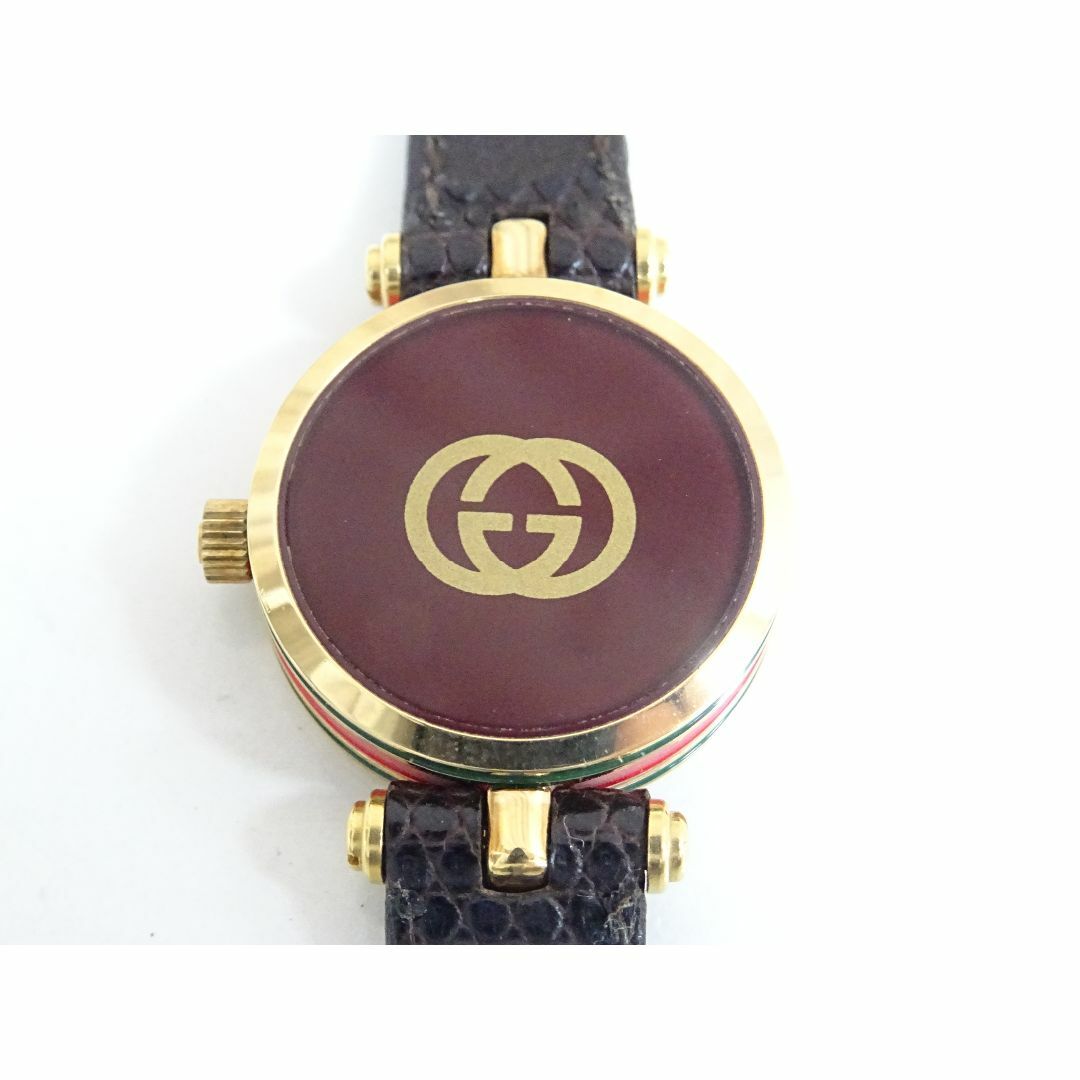 Gucci(グッチ)のM奈170 / GUCCI グッチ 腕時計 クォーツ クリーム文字盤 レディースのファッション小物(腕時計)の商品写真